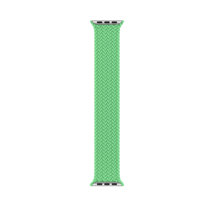 150mm Nylon Braided Watch Band For Apple Watch Ultra 49mm&Watch Ultra 2 49mm / Series 9&8&7 45mm / SE 3&SE 2&6&SE&5&4 44mm / 3&2&1 42mm Green) - Watch Bands by buy2fix | Online Shopping UK | buy2fix