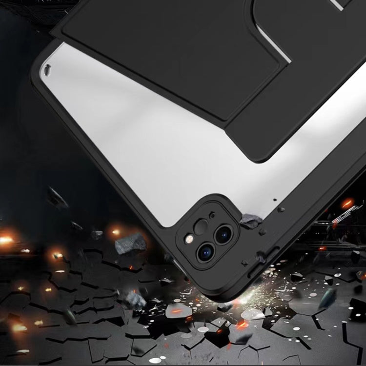 For iPad Pro 12.9 2022 / 2021 / 2020 / 2018 Mutural Jianshang Series Tablet Leather Smart Case(Sky Blue) by Mutural