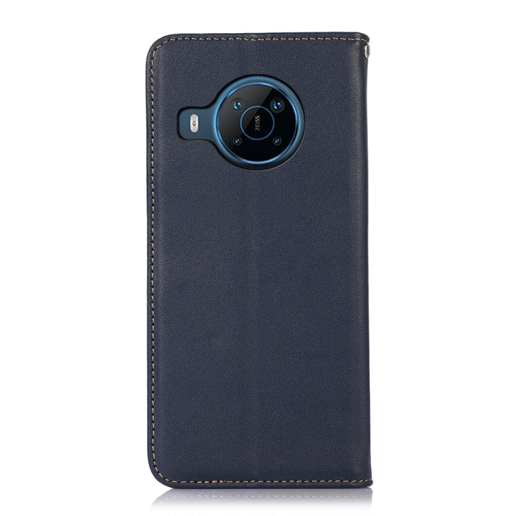 For Nokia X100 KHAZNEH Nappa Top Layer Cowhide Leather Phone Case(Blue) - Nokia Cases by buy2fix | Online Shopping UK | buy2fix