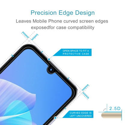 50 PCS 0.26mm 9H 2.5D Tempered Glass Film For Itel A26 - Others by buy2fix | Online Shopping UK | buy2fix