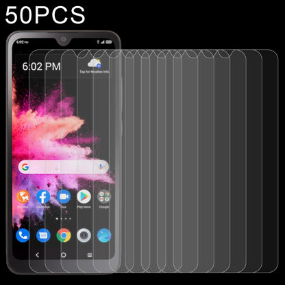 50 PCS 0.26mm 9H 2.5D Tempered Glass Film For TCL 30z T602DL - Others by buy2fix | Online Shopping UK | buy2fix