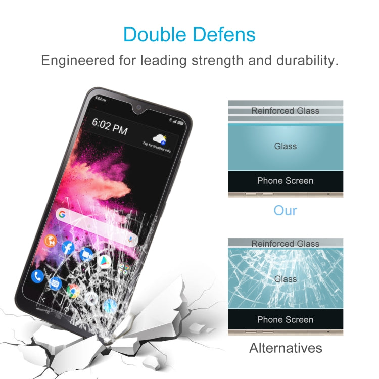 50 PCS 0.26mm 9H 2.5D Tempered Glass Film For TCL 30z T602DL - Others by buy2fix | Online Shopping UK | buy2fix