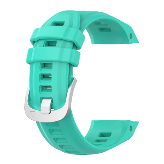 For Garmin Instinct 2S Silicone Watch Band(Lake Blue) by buy2fix