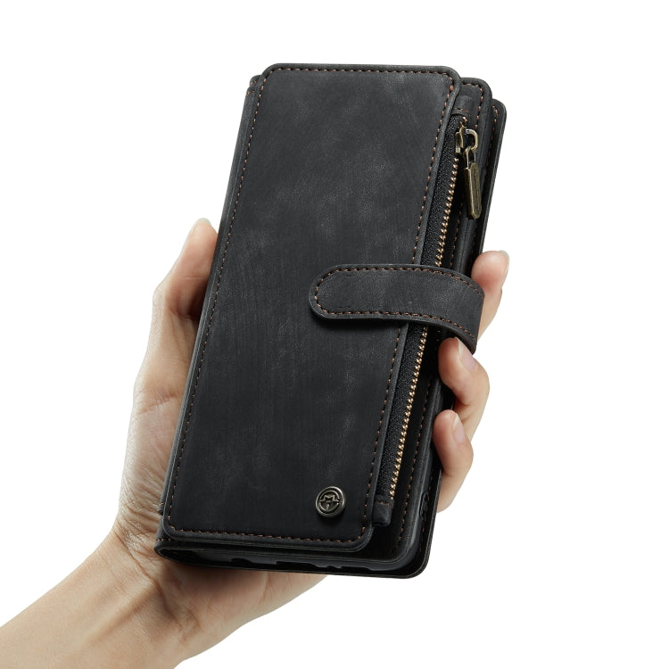 For Samsung Galaxy A13 4G/A13 5G/A04S/A04/M13 5G CaseMe C30 Multifunctional Phone Leather Case(Black) - Galaxy Phone Cases by CaseMe | Online Shopping UK | buy2fix