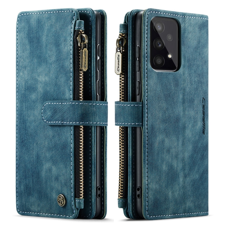 For Samsung GalaxyA33 5G CaseMe C30 Multifunctional Phone Leather Case(Blue) - Galaxy Phone Cases by CaseMe | Online Shopping UK | buy2fix