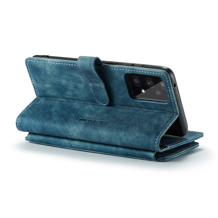 For Samsung GalaxyA33 5G CaseMe C30 Multifunctional Phone Leather Case(Blue) - Galaxy Phone Cases by CaseMe | Online Shopping UK | buy2fix