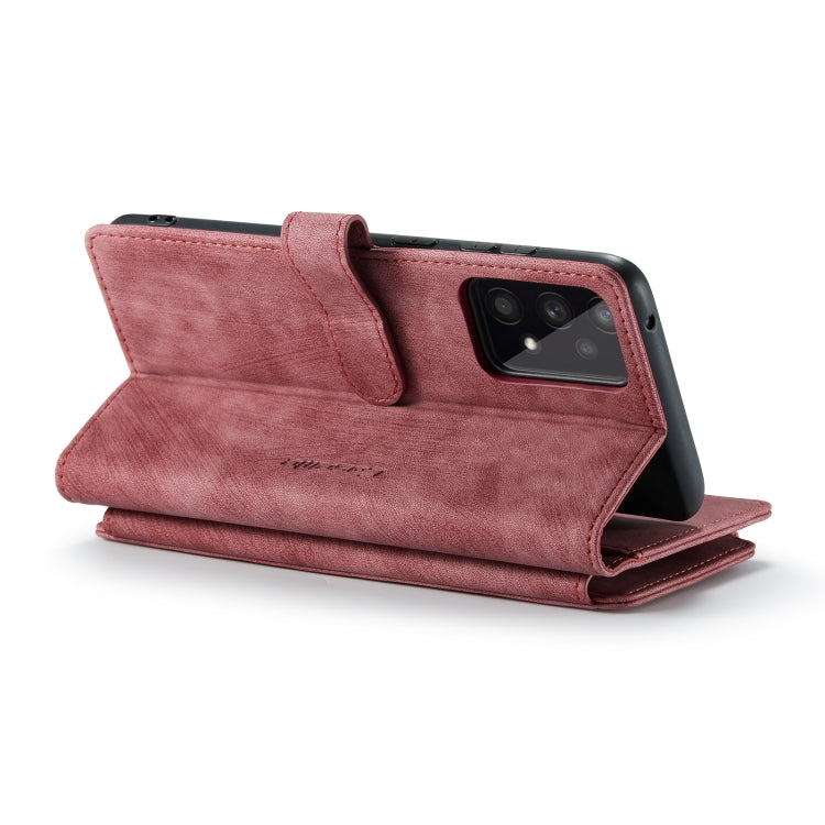 For Samsung GalaxyA33 5G CaseMe C30 Multifunctional Phone Leather Case(Red) - Galaxy Phone Cases by CaseMe | Online Shopping UK | buy2fix