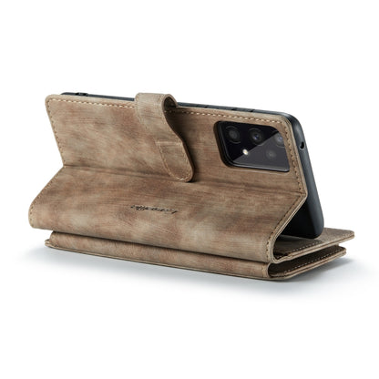 For Samsung GalaxyA33 5G CaseMe C30 Multifunctional Phone Leather Case(Brown) - Galaxy Phone Cases by CaseMe | Online Shopping UK | buy2fix