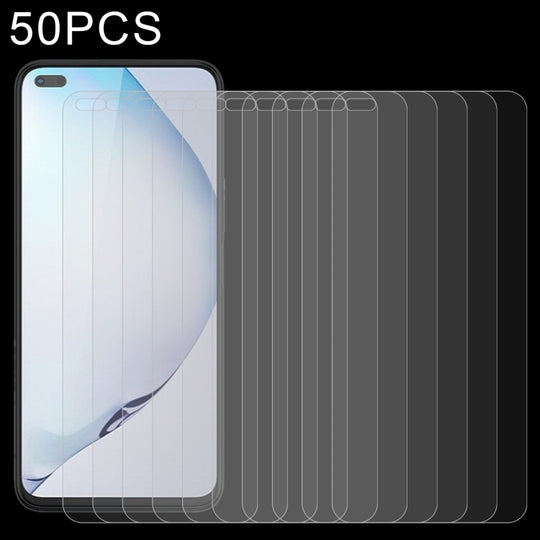50 PCS 0.26mm 9H 2.5D Tempered Glass Film For U-Magic Enjoy 50 Plus
