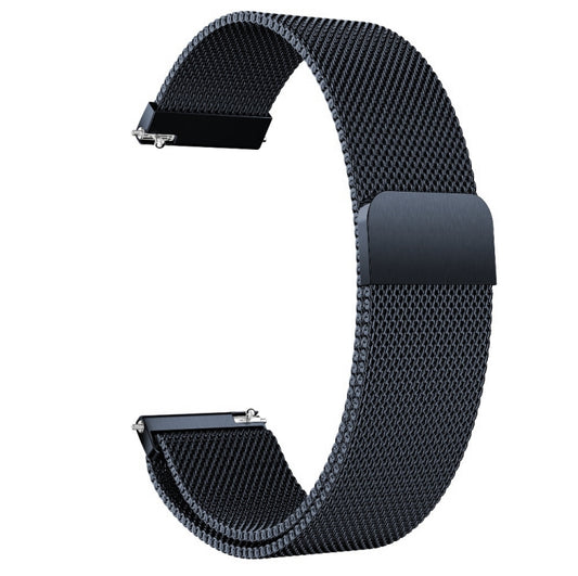 For Galaxy Watch Active Milanese Watch Band(Gray) - Watch Bands by buy2fix | Online Shopping UK | buy2fix