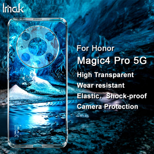 For Honor Magic4 Pro 5G IMAK UX-5 Series Transparent TPU Phone Case by imak