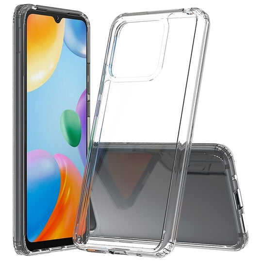 For Xiaomi Redmi 10C Scratchproof TPU + Acrylic Protective Phone Case(Transparent)