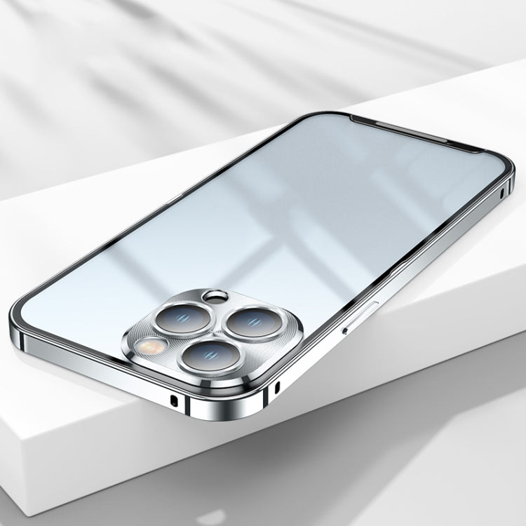 For iPhone 13 Pro Frosted Metal Phone Case (Silver) - iPhone 13 Pro Cases by buy2fix | Online Shopping UK | buy2fix