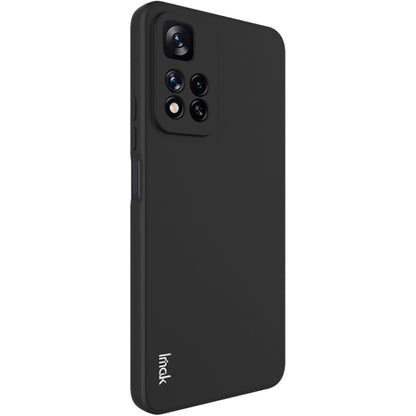 For Xiaomi Redmi Note 11 Pro China / Note 11 Pro+ 5G IMAK UC-4 Series Straight Edge TPU Phone Case(Black) - Xiaomi Cases by imak | Online Shopping UK | buy2fix