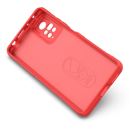 For Xiaomi Redmi Note 11 Pro International Magic Shield TPU + Flannel Phone Case(Red) by buy2fix
