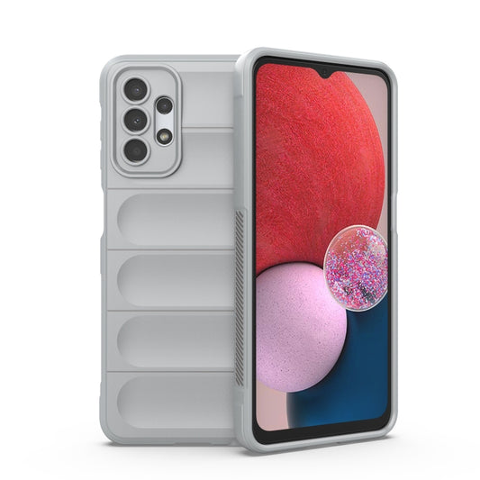 For Samsung Galaxy A13 5G / 4G Magic Shield TPU + Flannel Phone Case(Grey) by buy2fix