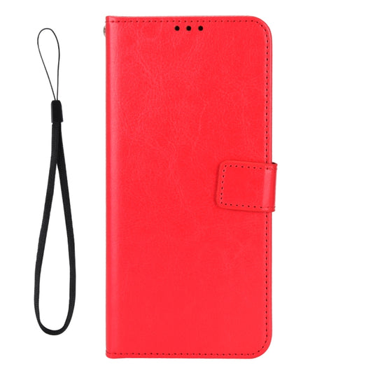 For Blackview A95 Retro Crazy Horse Texture Leather Phone Case(Red) by buy2fix