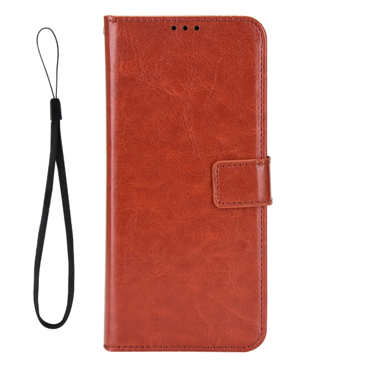 For Blackview A95 Retro Crazy Horse Texture Leather Phone Case(Brown) - More Brand by buy2fix | Online Shopping UK | buy2fix