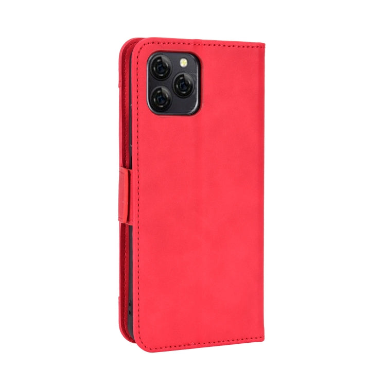 For Blackview A95 Skin Feel Calf Texture Card Slots Leather Phone Case(Red) - More Brand by buy2fix | Online Shopping UK | buy2fix