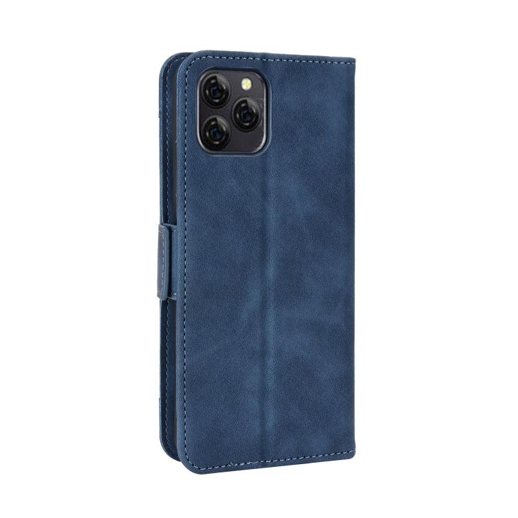 For Blackview A95 Skin Feel Calf Texture Card Slots Leather Phone Case(Blue) - More Brand by buy2fix | Online Shopping UK | buy2fix