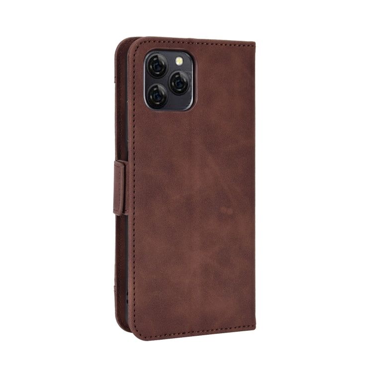 For Blackview A95 Skin Feel Calf Texture Card Slots Leather Phone Case(Brown) - More Brand by buy2fix | Online Shopping UK | buy2fix