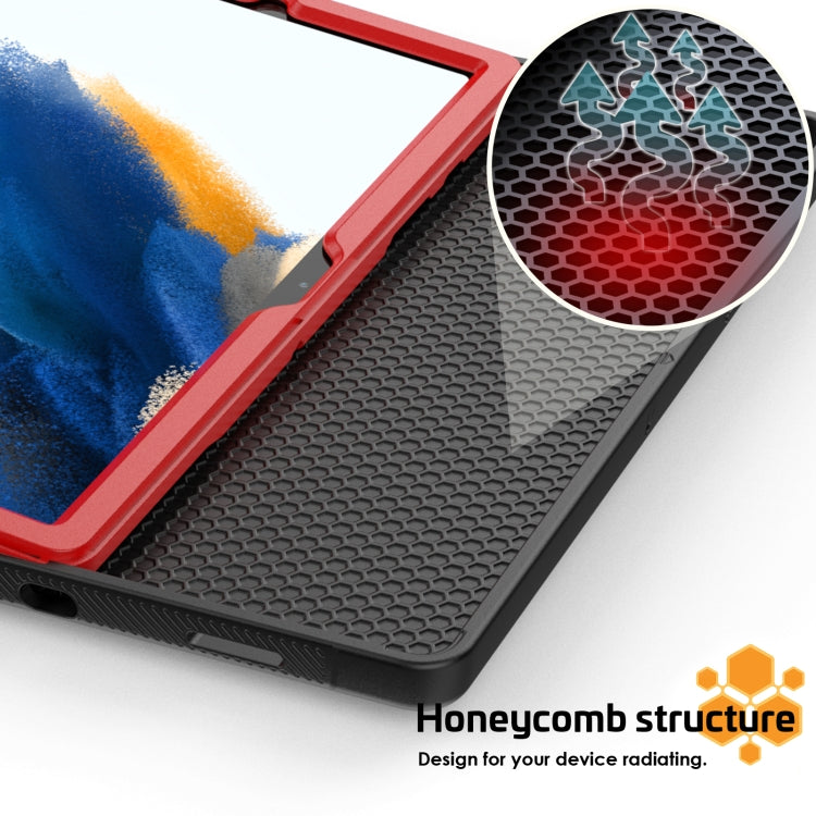 For Samsung Galaxy Tab A8 10.5 2021 Smart B Magnetic Leather Tablet Case(Red) - Other Galaxy Tab PC by buy2fix | Online Shopping UK | buy2fix