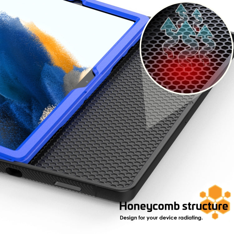 For Samsung Galaxy Tab A8 10.5 2021 Smart B Magnetic Leather Tablet Case(Blue) - Other Galaxy Tab PC by buy2fix | Online Shopping UK | buy2fix