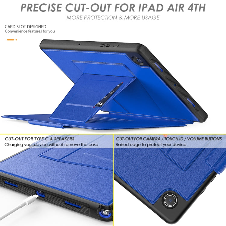 For Samsung Galaxy Tab A8 10.5 2021 Smart B Magnetic Leather Tablet Case(Blue) - Other Galaxy Tab PC by buy2fix | Online Shopping UK | buy2fix