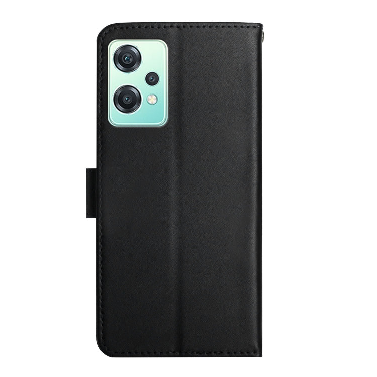 For OnePlus Nord CE 2 Lite 5G Genuine Leather Fingerprint-proof Horizontal Flip Phone Case(Black) - OnePlus Cases by buy2fix | Online Shopping UK | buy2fix