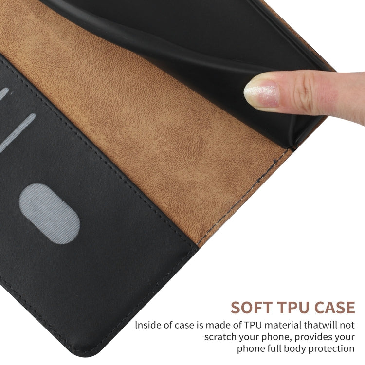 For Motorola Moto G Stylus 4G 2022 Genuine Leather Fingerprint-proof Horizontal Flip Phone Case(Black) - Motorola Cases by buy2fix | Online Shopping UK | buy2fix