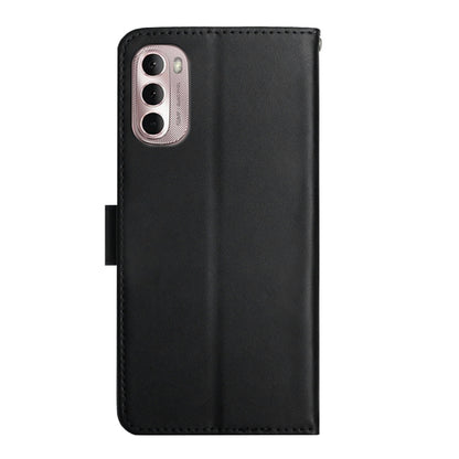 For Motorola Moto G Stylus 5G 2022 Genuine Leather Fingerprint-proof Horizontal Flip Phone Case(Black) - Motorola Cases by buy2fix | Online Shopping UK | buy2fix