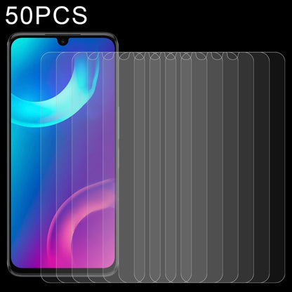 50 PCS 0.26mm 9H 2.5D Tempered Glass Film For TCL 30T - Others by buy2fix | Online Shopping UK | buy2fix