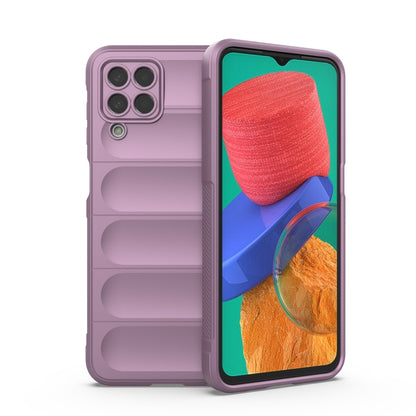 For Samsung Galaxy M33 5G Magic Shield TPU + Flannel Phone Case(Purple) by buy2fix
