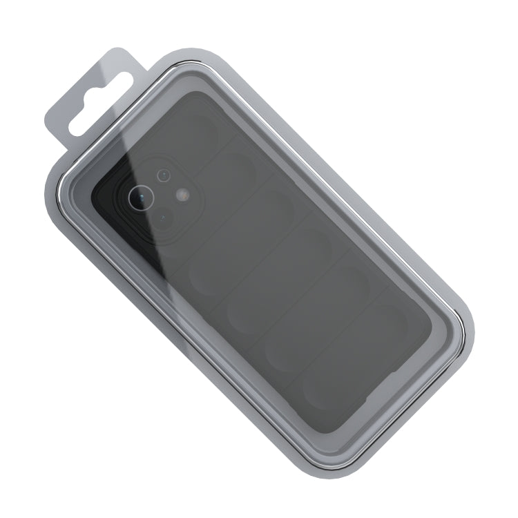 For Xiaomi Mi 11 Magic Shield TPU + Flannel Phone Case(Light Blue) by buy2fix
