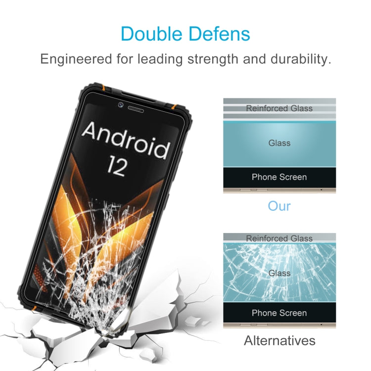 50 PCS 0.26mm 9H 2.5D Tempered Glass Film For Hotwav T5 Pro - Others by buy2fix | Online Shopping UK | buy2fix