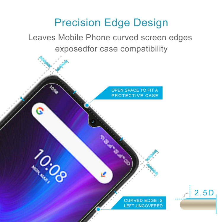 50 PCS 0.26mm 9H 2.5D Tempered Glass Film For UMIDIGI F3 SE - For Umidigi by buy2fix | Online Shopping UK | buy2fix