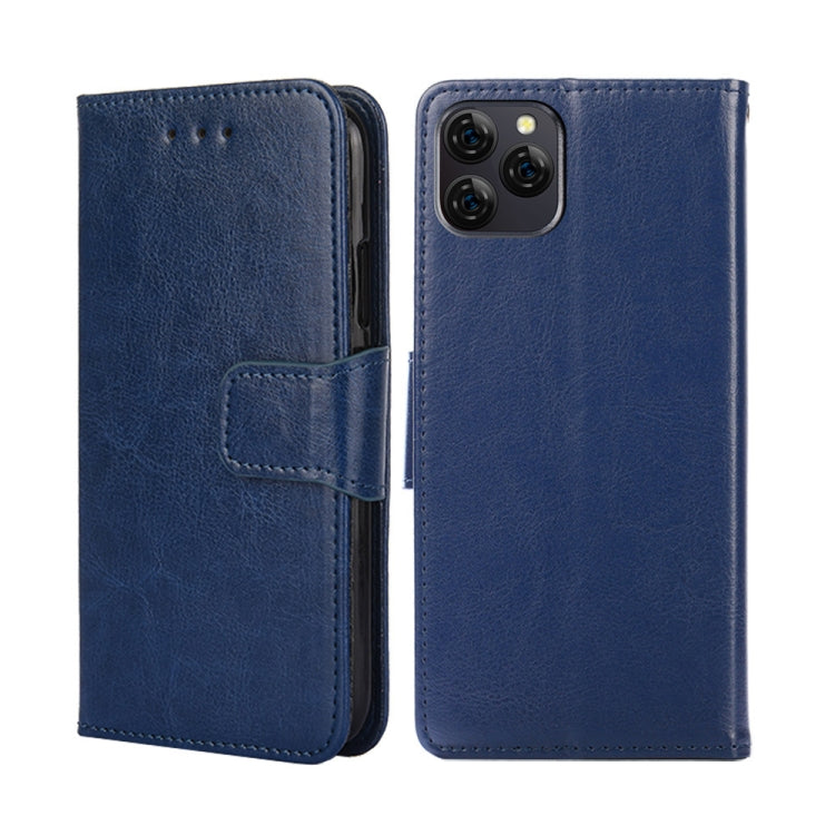 For Blackview A95 Crystal Texture Leather Phone Case(Royal Blue) - More Brand by buy2fix | Online Shopping UK | buy2fix