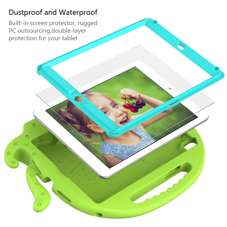 Octopus EVA Shockproof Tablet Case with Screen Film For iPad 9.7 2018 / 2017 / Air 2 / Air / Pro 9.7(Grass Green) - iPad 9.7 (2018) & (2017) Cases by buy2fix | Online Shopping UK | buy2fix