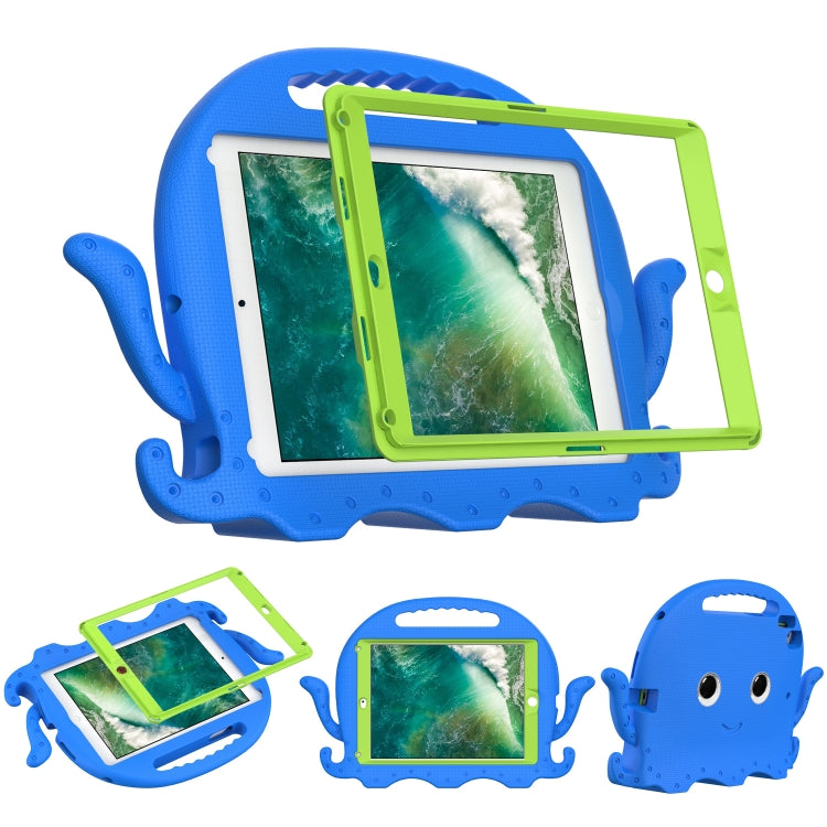 Octopus EVA Shockproof Tablet Case with Screen Film For iPad 9.7 2018 / 2017 / Air 2 / Air / Pro 9.7(Blue) - iPad 9.7 (2018) & (2017) Cases by buy2fix | Online Shopping UK | buy2fix