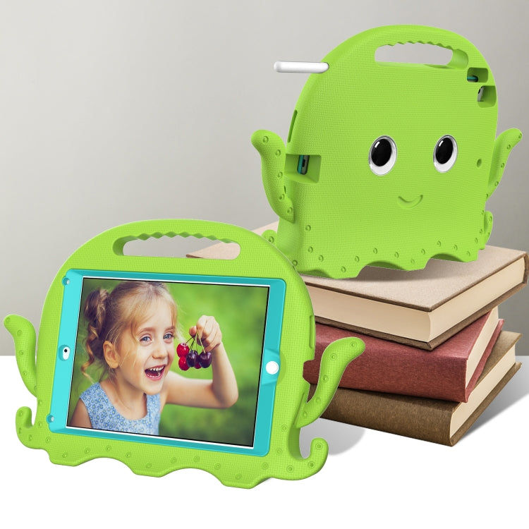 Octopus EVA Shockproof Tablet Case with Screen Film & Shoulder Strap For iPad 9.7 2018 / 2017 / Air 2 / Air / Pro 9.7(Grass Green) - iPad 9.7 (2018) & (2017) Cases by buy2fix | Online Shopping UK | buy2fix