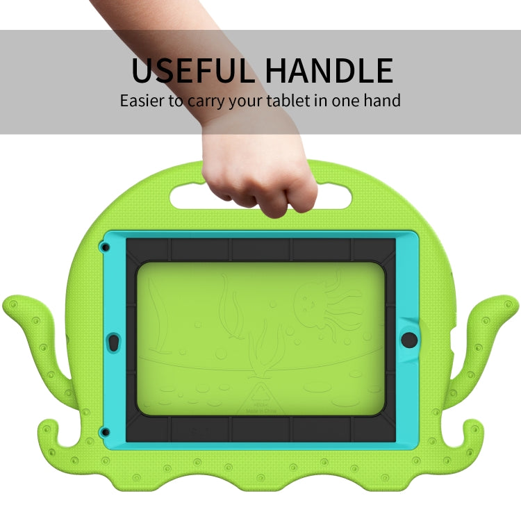 Octopus EVA Shockproof Tablet Case with Screen Film & Shoulder Strap For iPad 9.7 2018 / 2017 / Air 2 / Air / Pro 9.7(Grass Green) - iPad 9.7 (2018) & (2017) Cases by buy2fix | Online Shopping UK | buy2fix