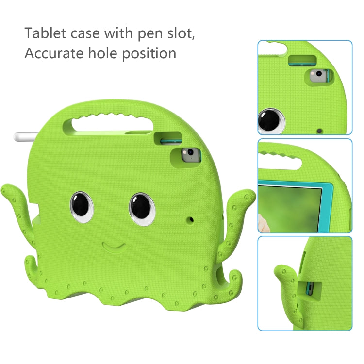 Octopus EVA Shockproof Tablet Case with Screen Film & Shoulder Strap For iPad 9.7 2018 / 2017 / Air 2 / Air / Pro 9.7(Grass Green) - iPad 9.7 (2018) & (2017) Cases by buy2fix | Online Shopping UK | buy2fix