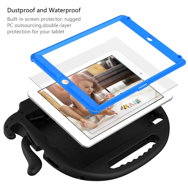 Octopus EVA Shockproof Tablet Case with Screen Film & Shoulder Strap For iPad 9.7 2018 / 2017 / Air 2 / Air / Pro 9.7(Black) - iPad 9.7 (2018) & (2017) Cases by buy2fix | Online Shopping UK | buy2fix