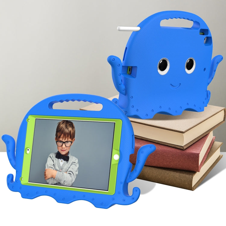 Octopus EVA Shockproof Tablet Case with Screen Film & Shoulder Strap For iPad 9.7 2018 / 2017 / Air 2 / Air / Pro 9.7(Blue) - iPad 9.7 (2018) & (2017) Cases by buy2fix | Online Shopping UK | buy2fix