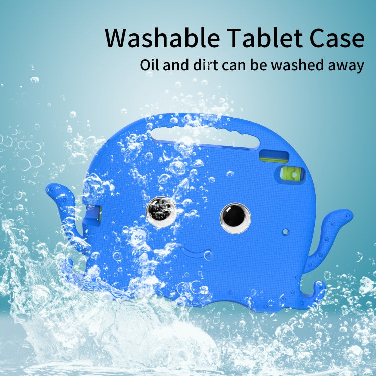 Octopus EVA Shockproof Tablet Case with Screen Film & Shoulder Strap For iPad 9.7 2018 / 2017 / Air 2 / Air / Pro 9.7(Blue) - iPad 9.7 (2018) & (2017) Cases by buy2fix | Online Shopping UK | buy2fix