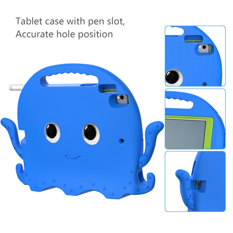 Octopus EVA Shockproof Tablet Case with Screen Film & Shoulder Strap For iPad 9.7 2018 / 2017 / Air 2 / Air / Pro 9.7(Blue) - iPad 9.7 (2018) & (2017) Cases by buy2fix | Online Shopping UK | buy2fix