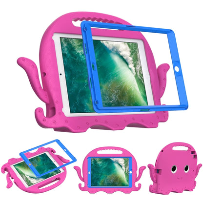 Octopus EVA Shockproof Tablet Case with Screen Film & Shoulder Strap For iPad 9.7 2018 / 2017 / Air 2 / Air / Pro 9.7(Rose Red) - iPad 9.7 (2018) & (2017) Cases by buy2fix | Online Shopping UK | buy2fix
