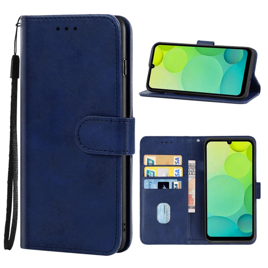 For Ulefone Note 6T Leather Phone Case(Blue) - Ulefone Cases by buy2fix | Online Shopping UK | buy2fix