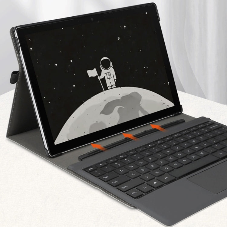 For MicroSoft Surface Pro 8 Deer Head Pattern Tablet Leather Case(Grey) by buy2fix