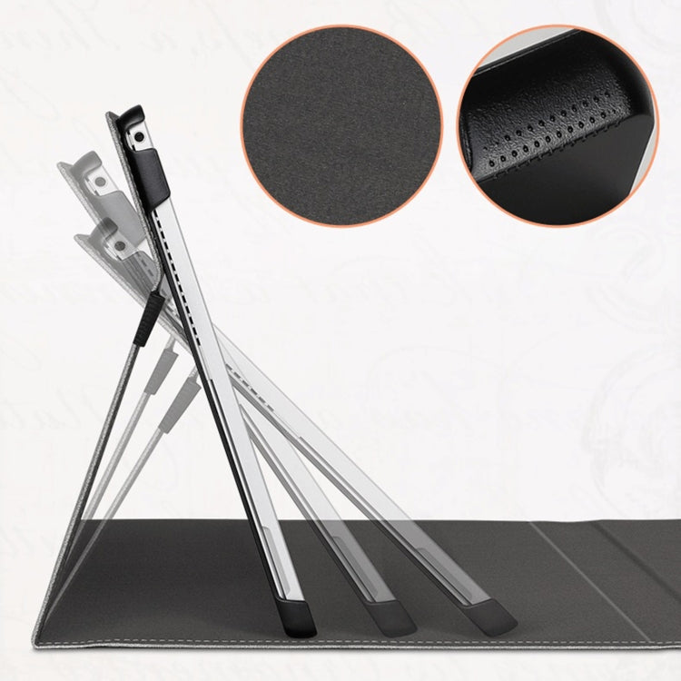 For MicroSoft Surface Pro 8 Deer Head Pattern Tablet Leather Case(Grey) by buy2fix